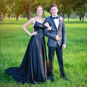 Black Sherri Hill prom dress 52022 size 0
